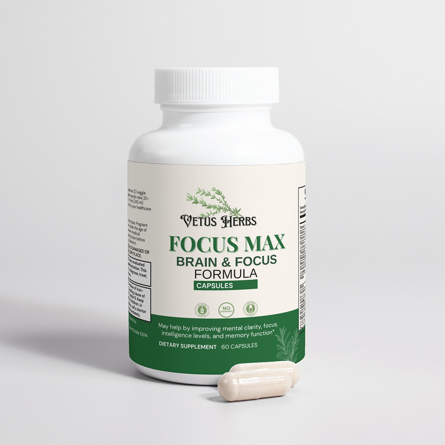 Focus Max - Brain & Focus Formula