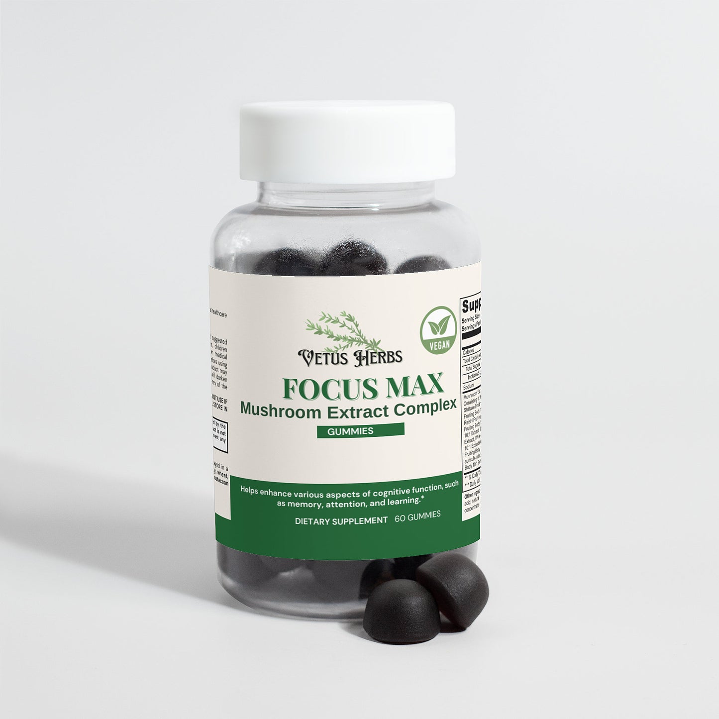 Focus Max - Mushroom Extract Complex